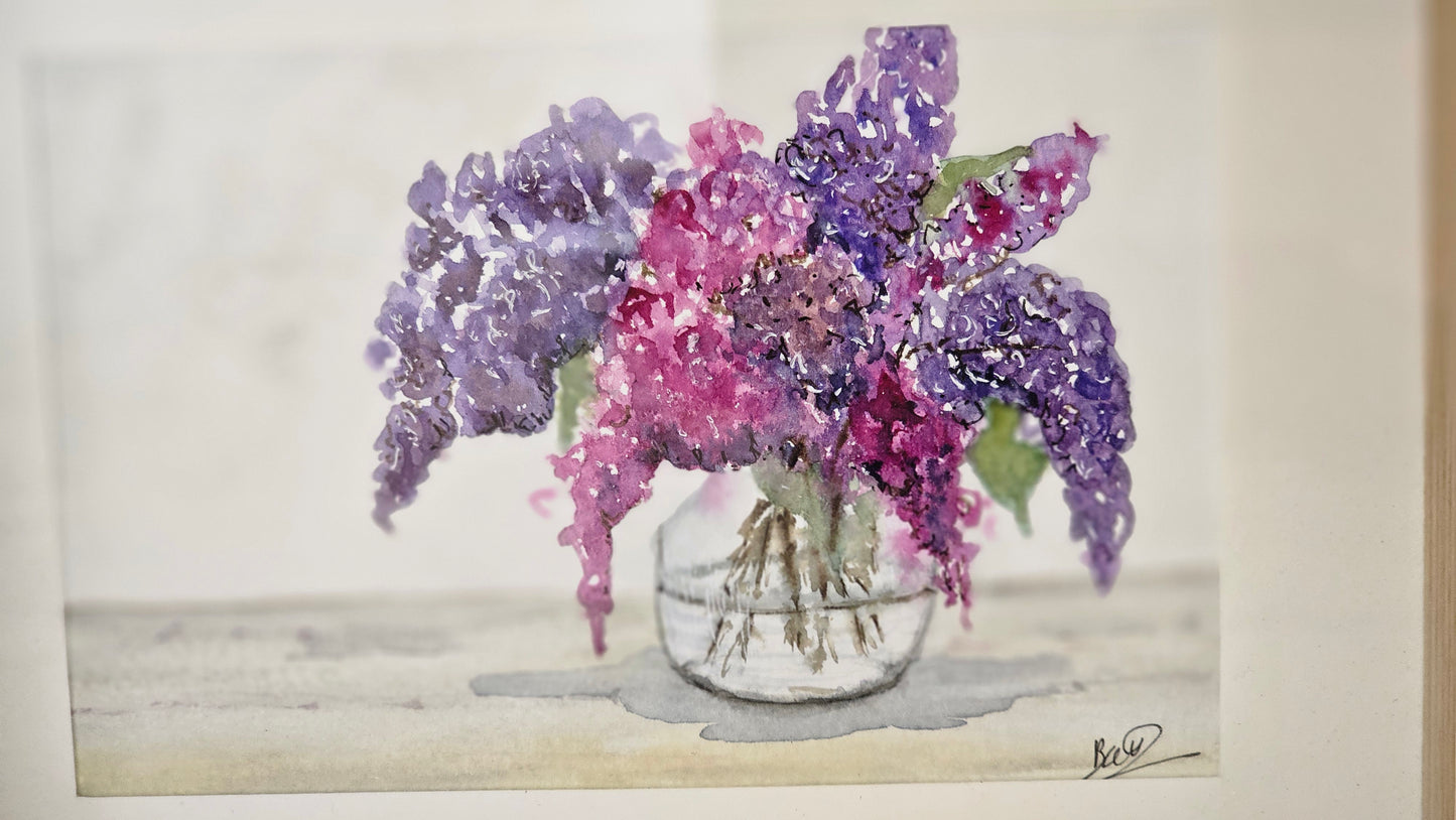 Le bouquet de lilas