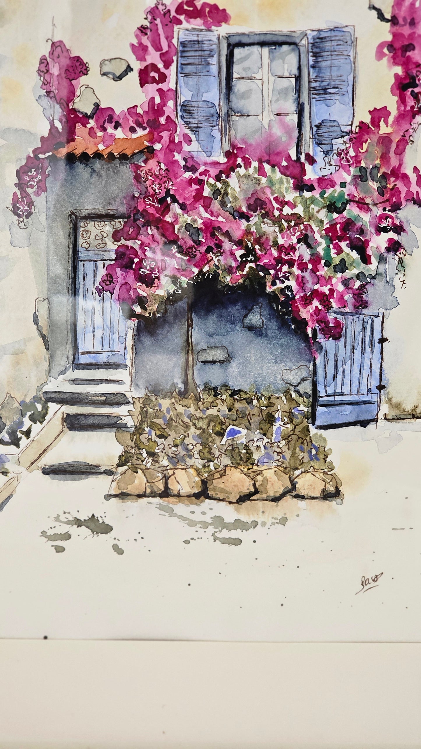 La maison en fleurs