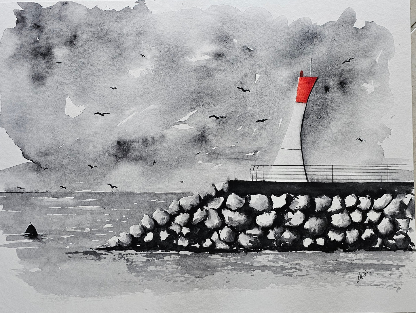 LA TURBALLE : SON PHARE