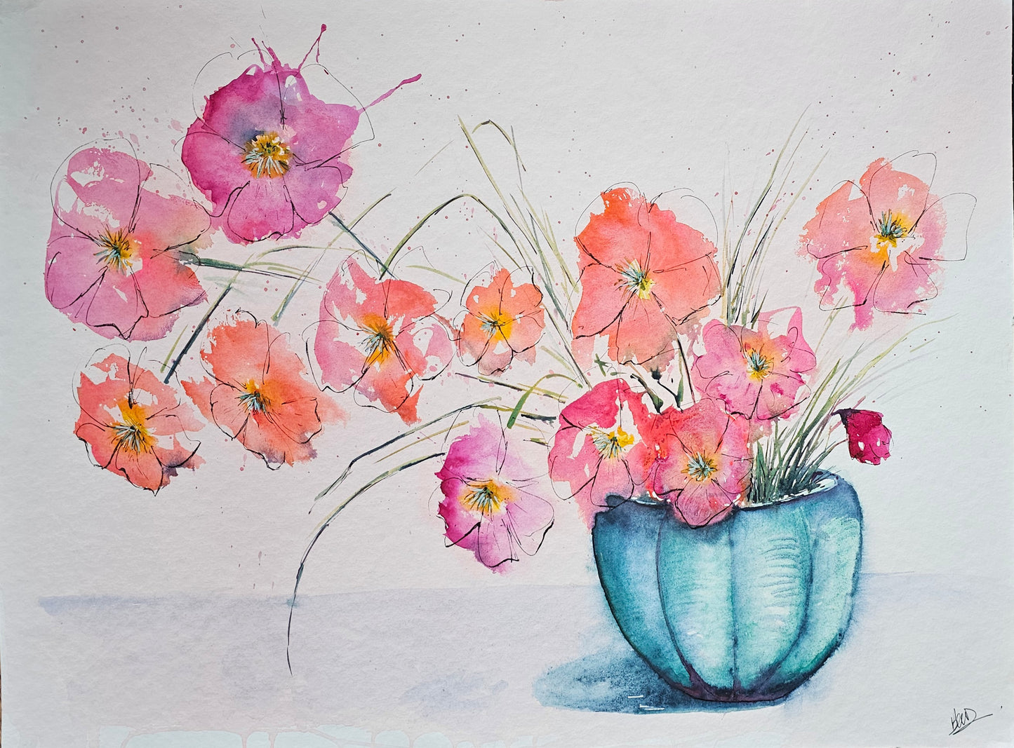 SPRING FLOWERS EN VASE