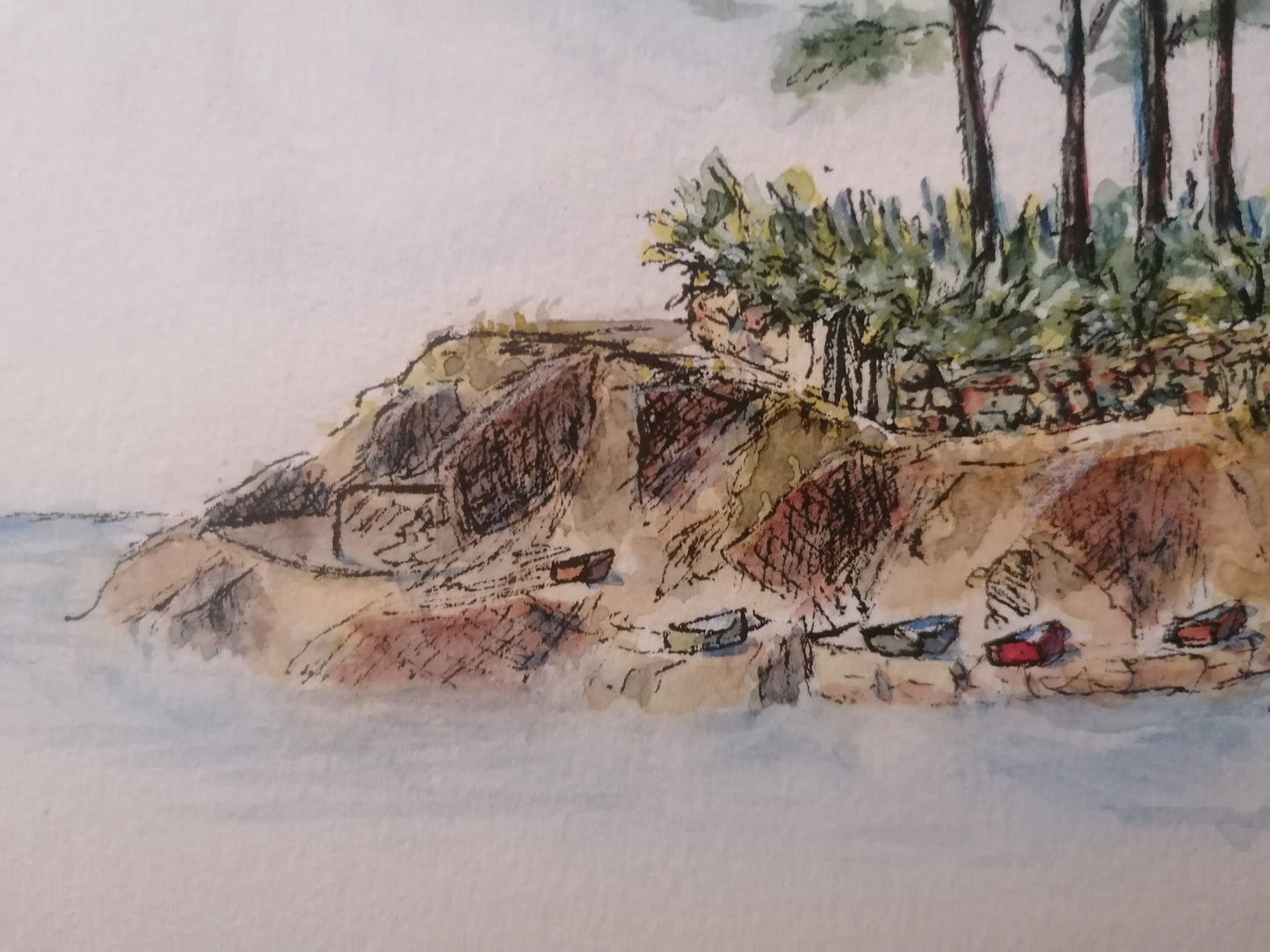 Le petit port de Lérat encore et toujours
