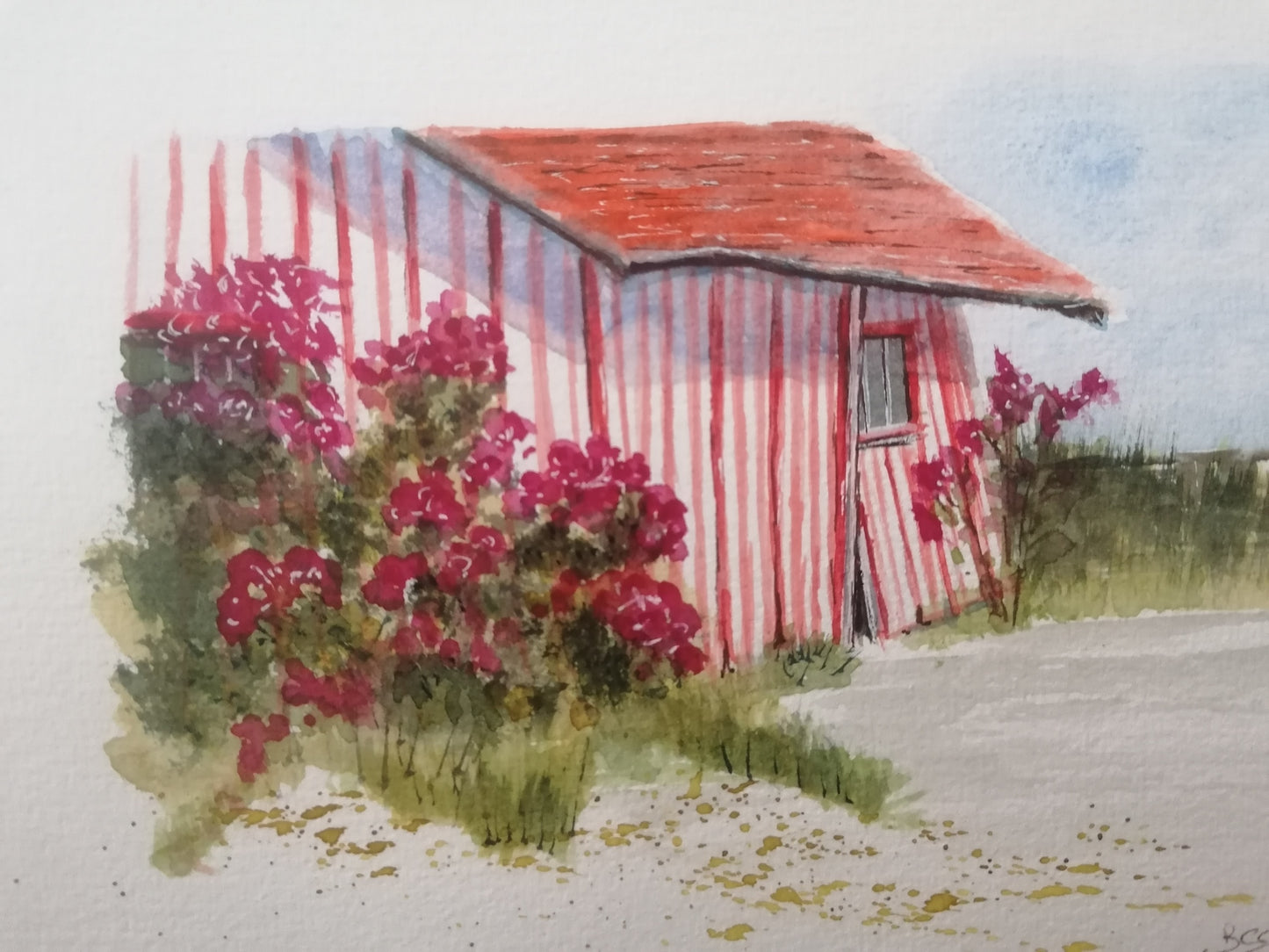 la cabane à huîtres en pyjama rayé