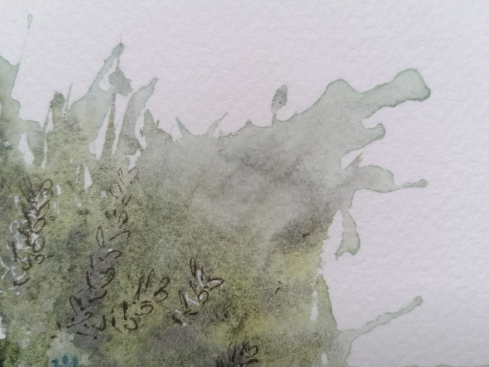 Le banc au bout du port de Lérat