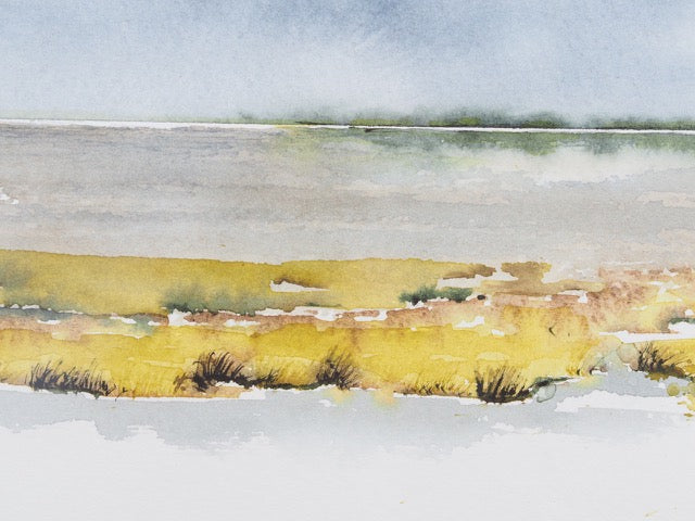 Ciel d'hiver sur Pen Bron