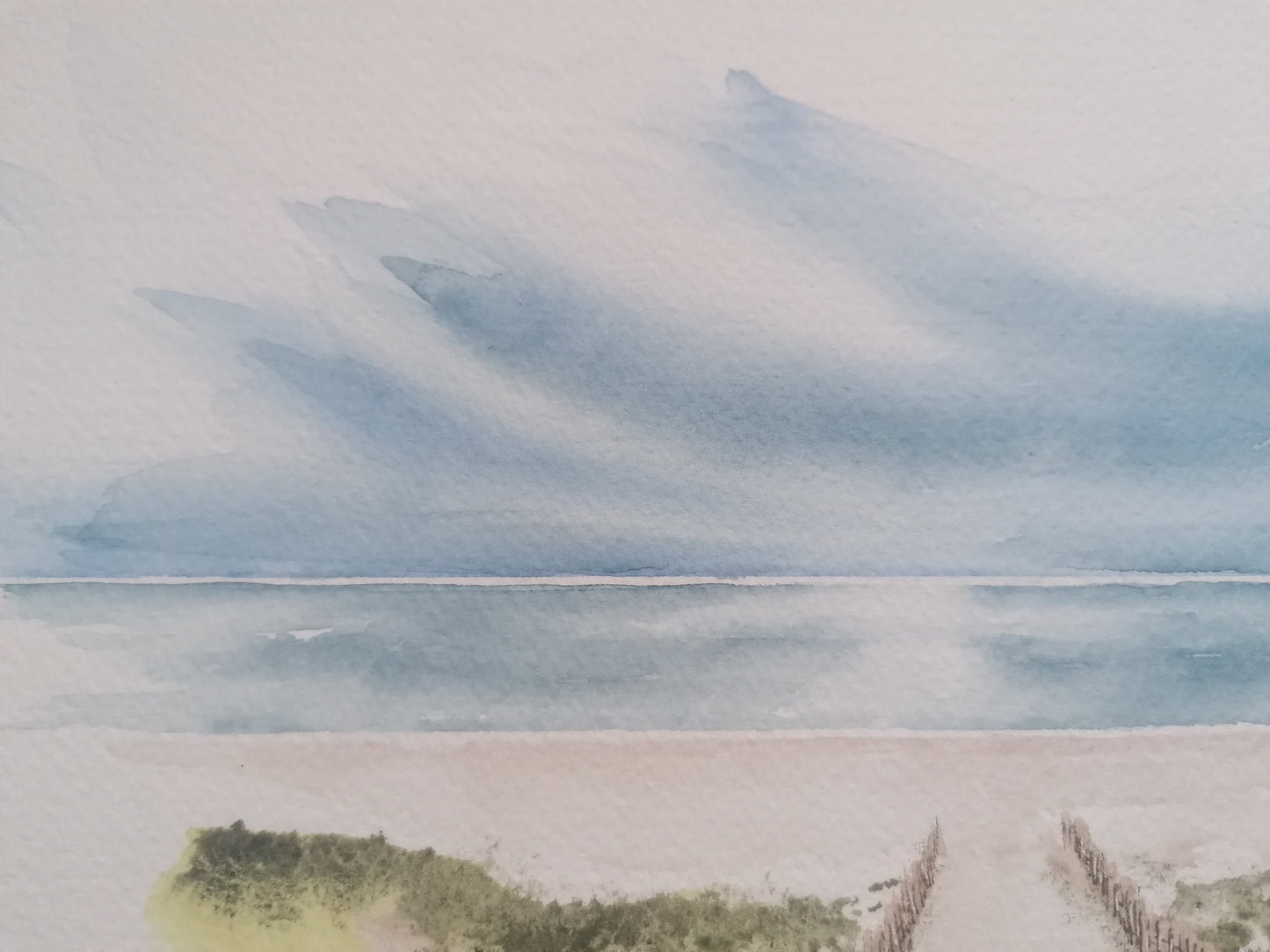 Direction l'océan à la Turballe