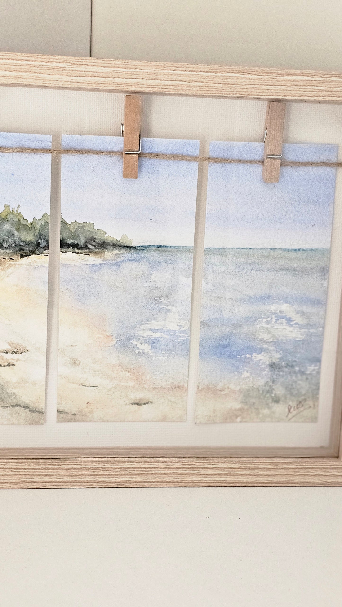 Pen bron en triptyque