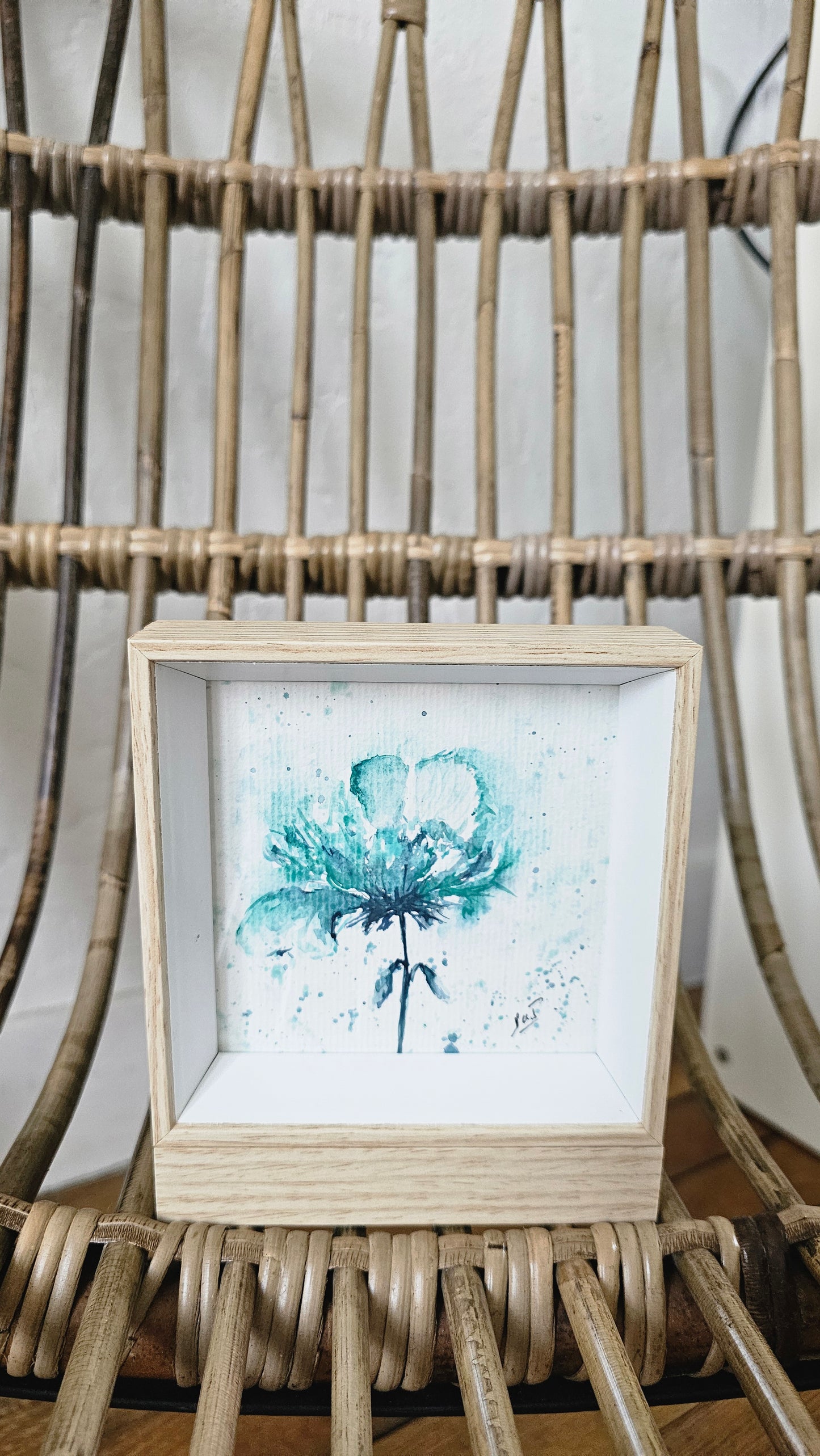 Et pourquoi pas une fleur turquoise ?
