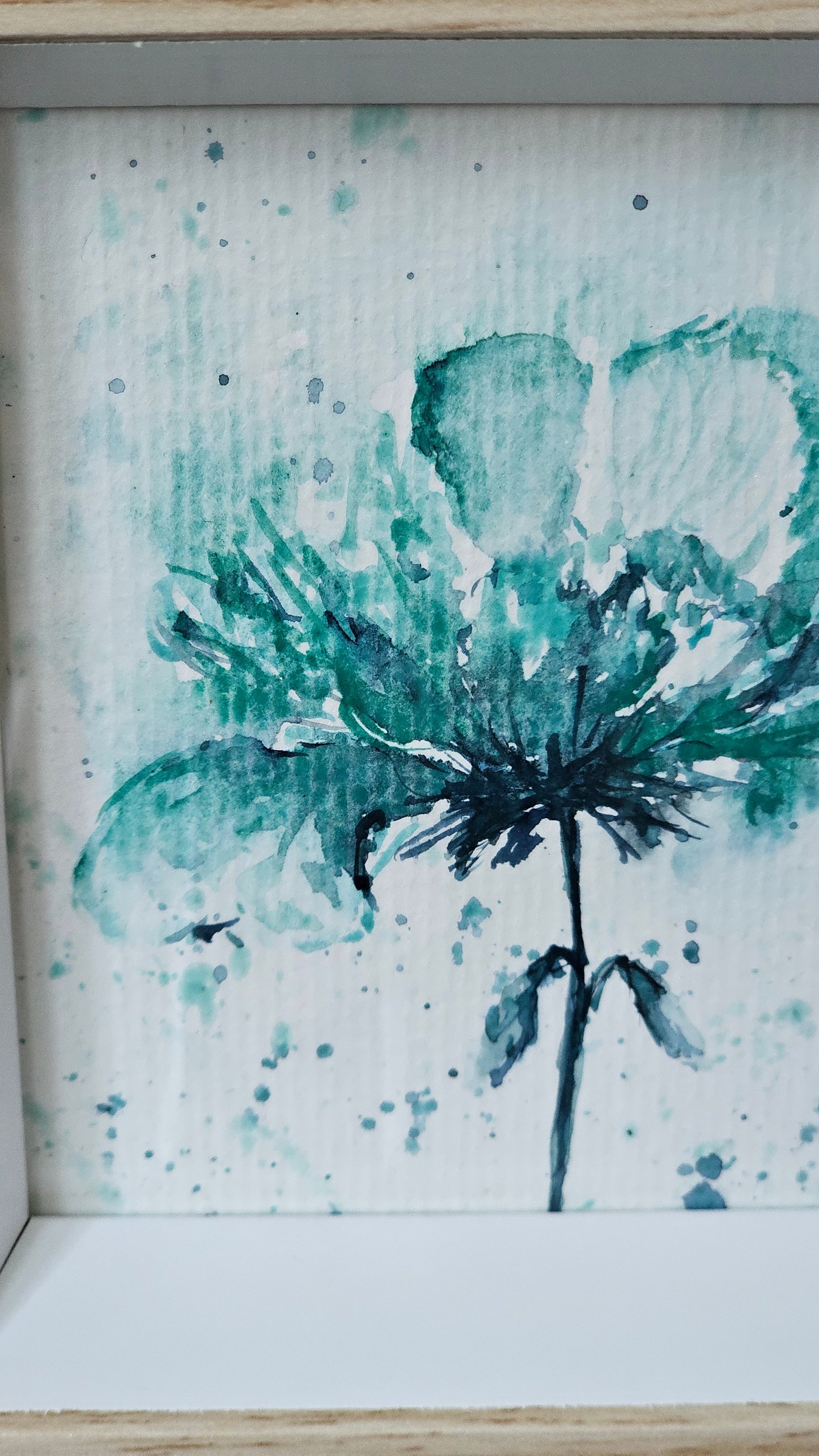 Et pourquoi pas une fleur turquoise ?