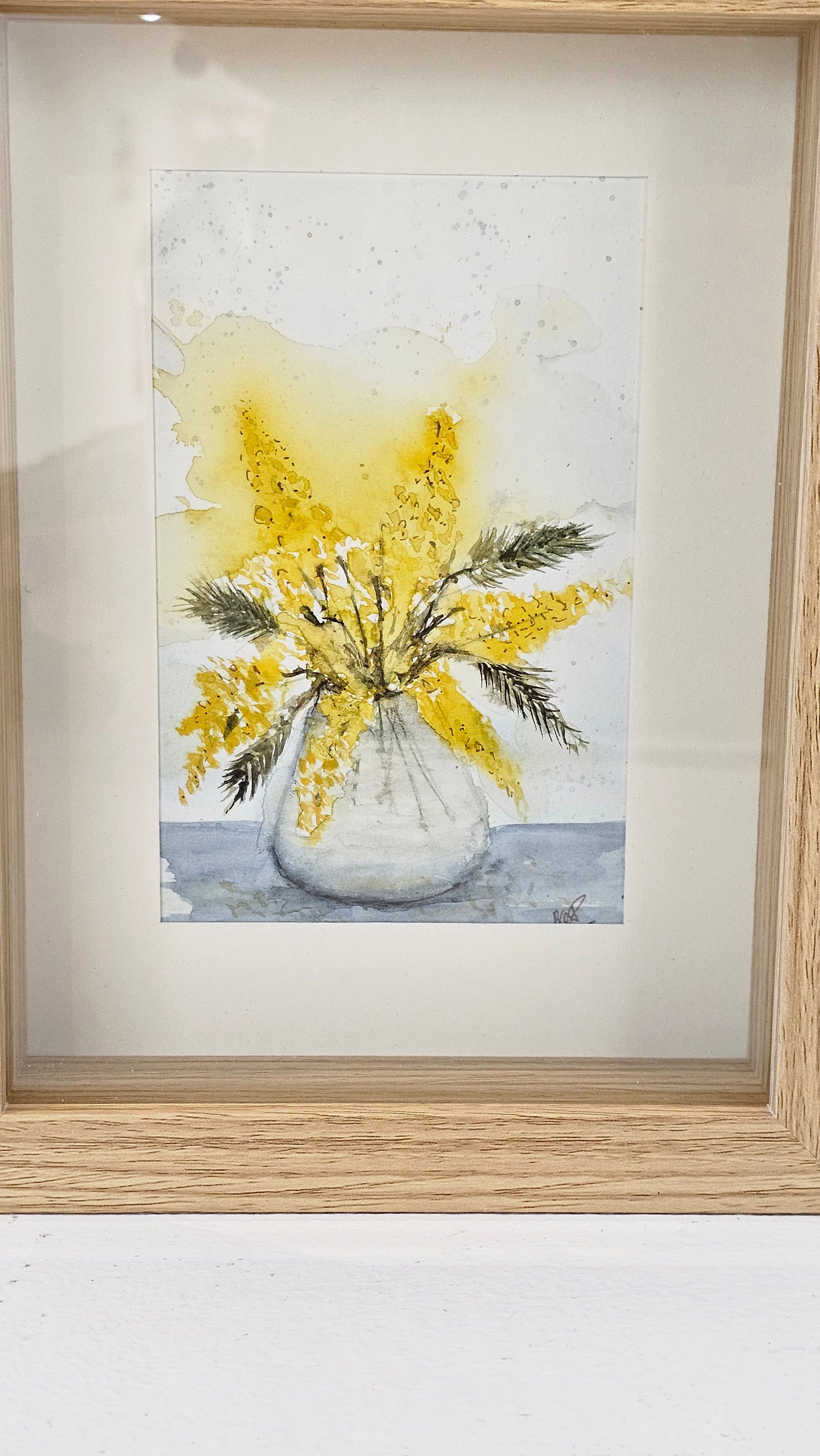 Le bouquet de mimosa