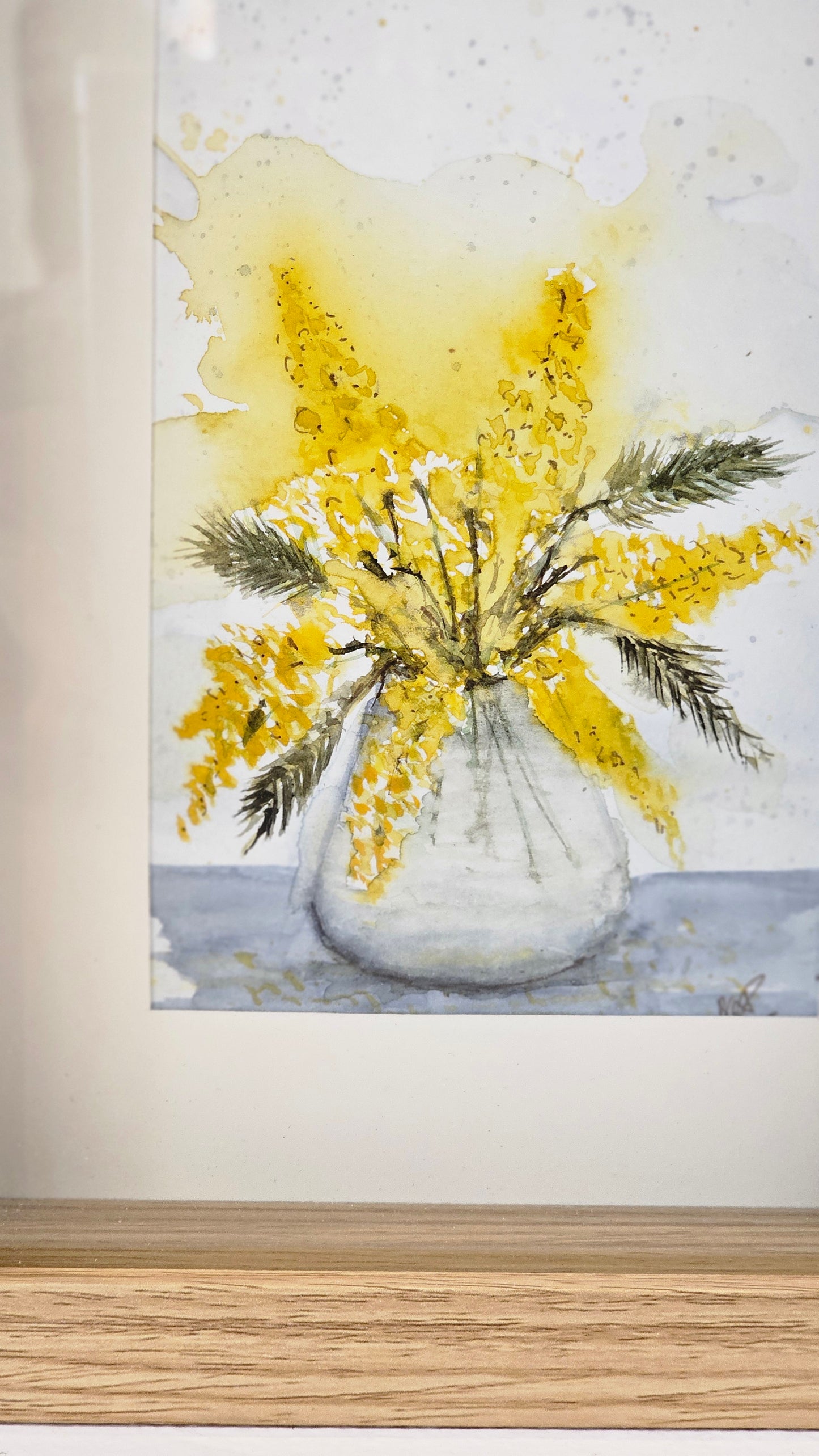 Le bouquet de mimosa