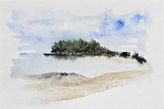La plage de Lérat
