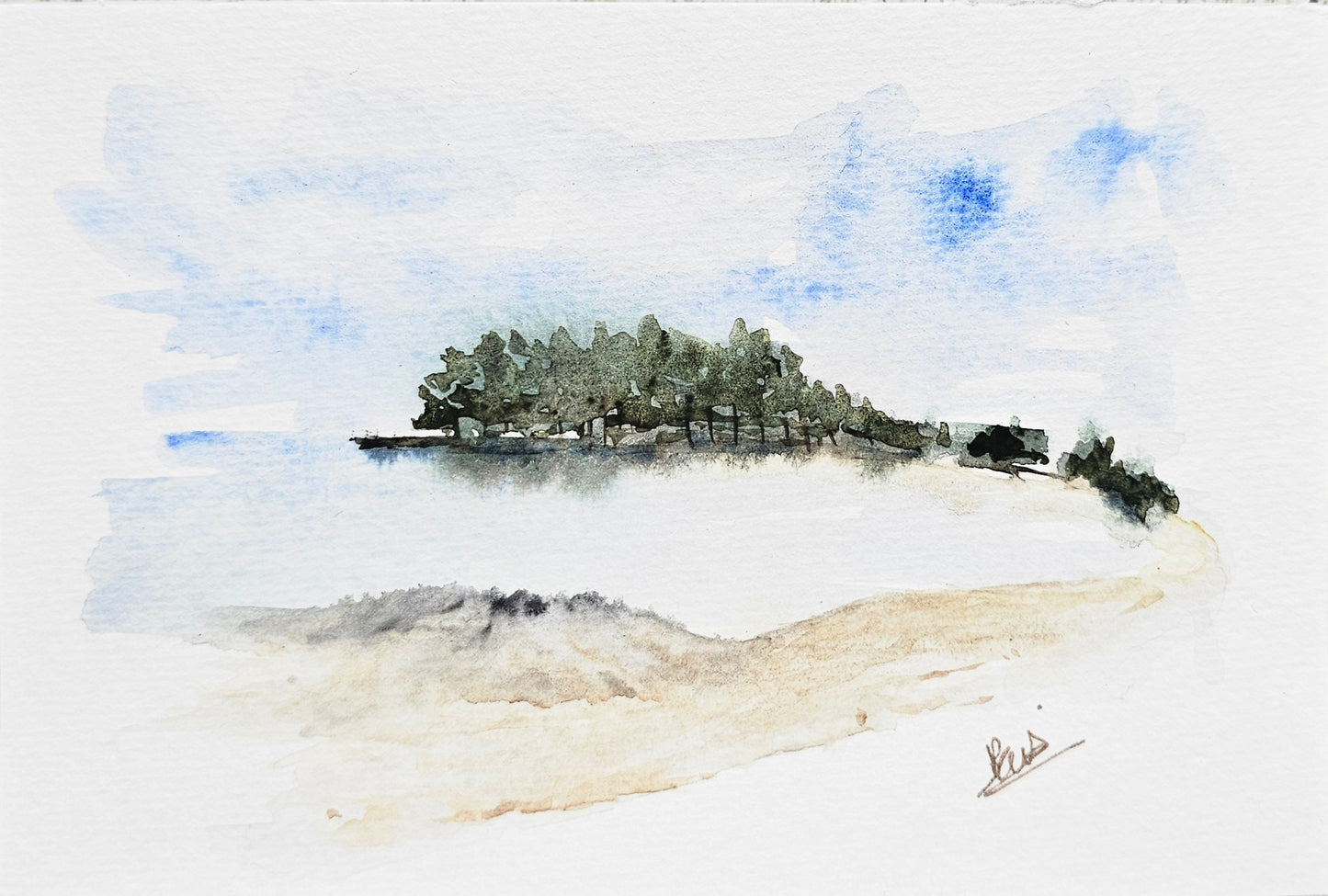 La plage de Lérat