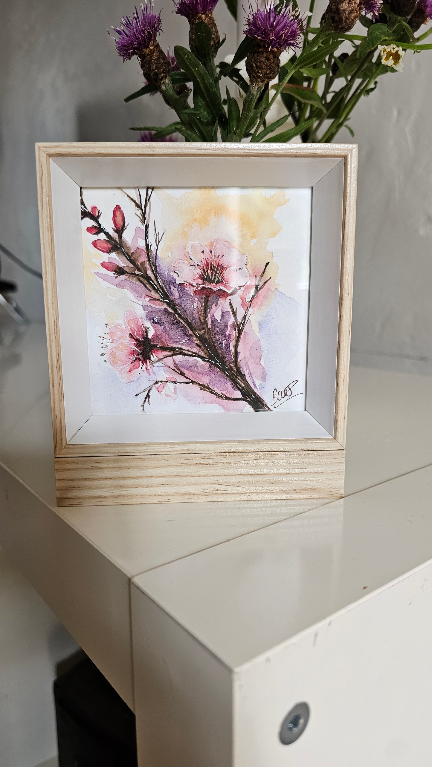 La branche de cerisier