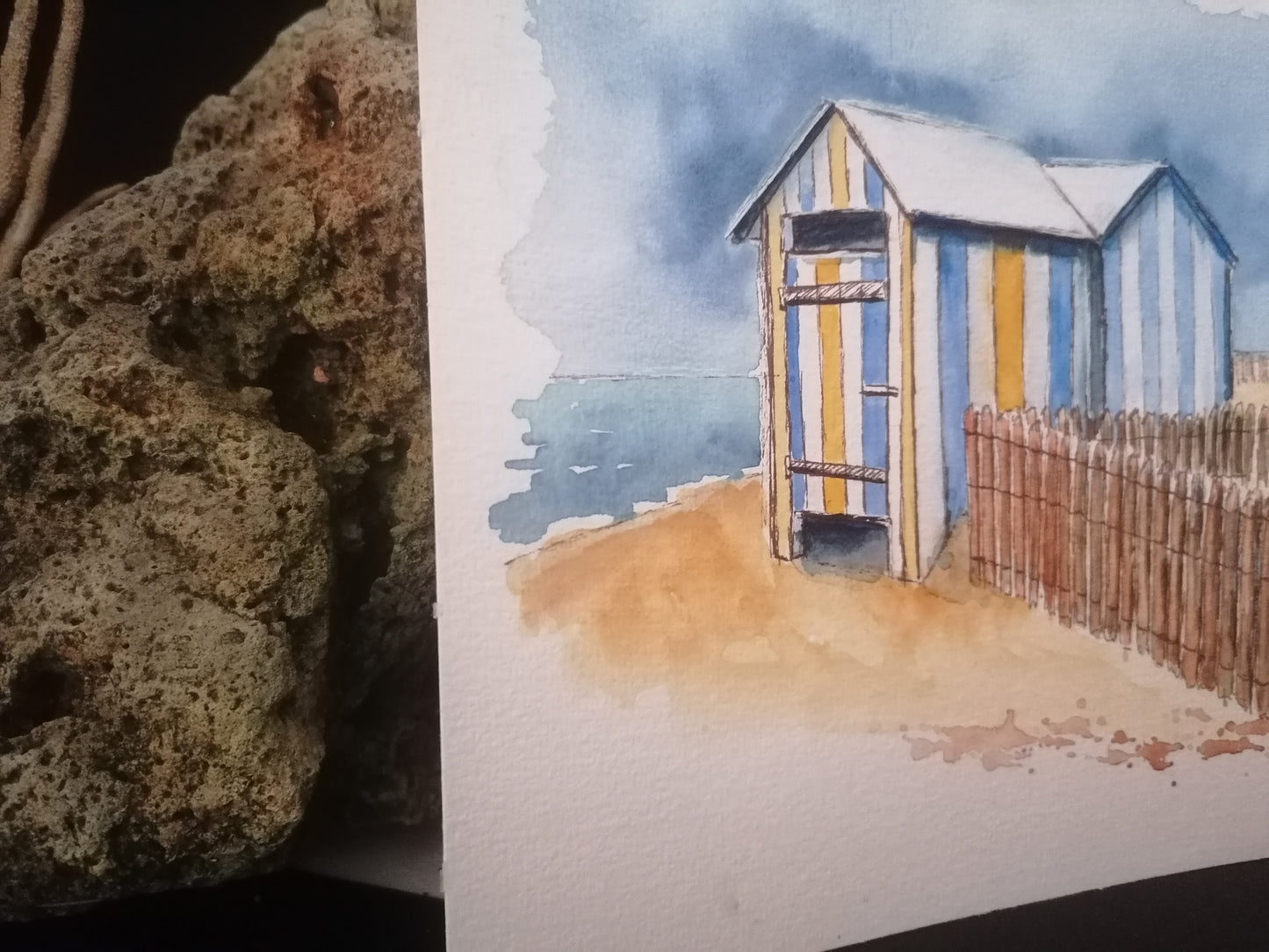 Les cabines de Plages à la Turballe n°3