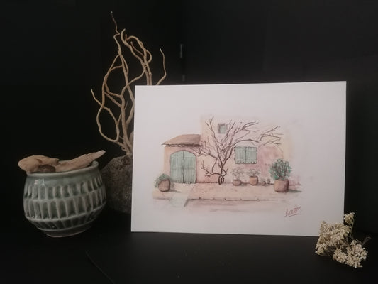 Dans les ruelles de Porquerolles