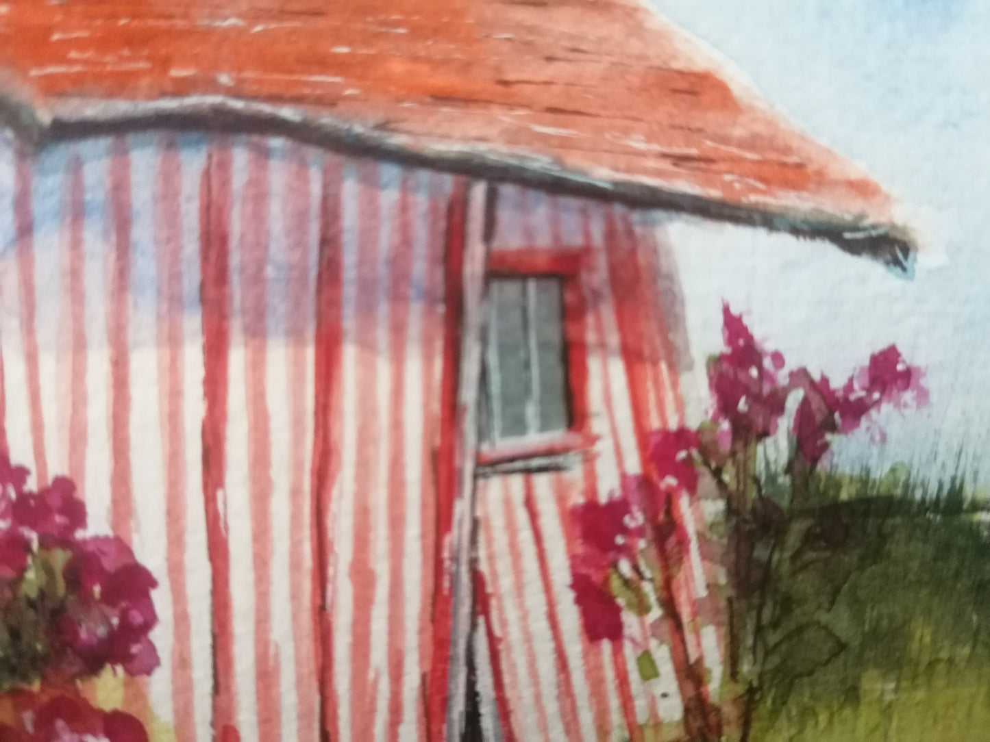 la cabane à huîtres en pyjama rayé