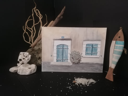 Dans les ruelles de Piriac sur mer