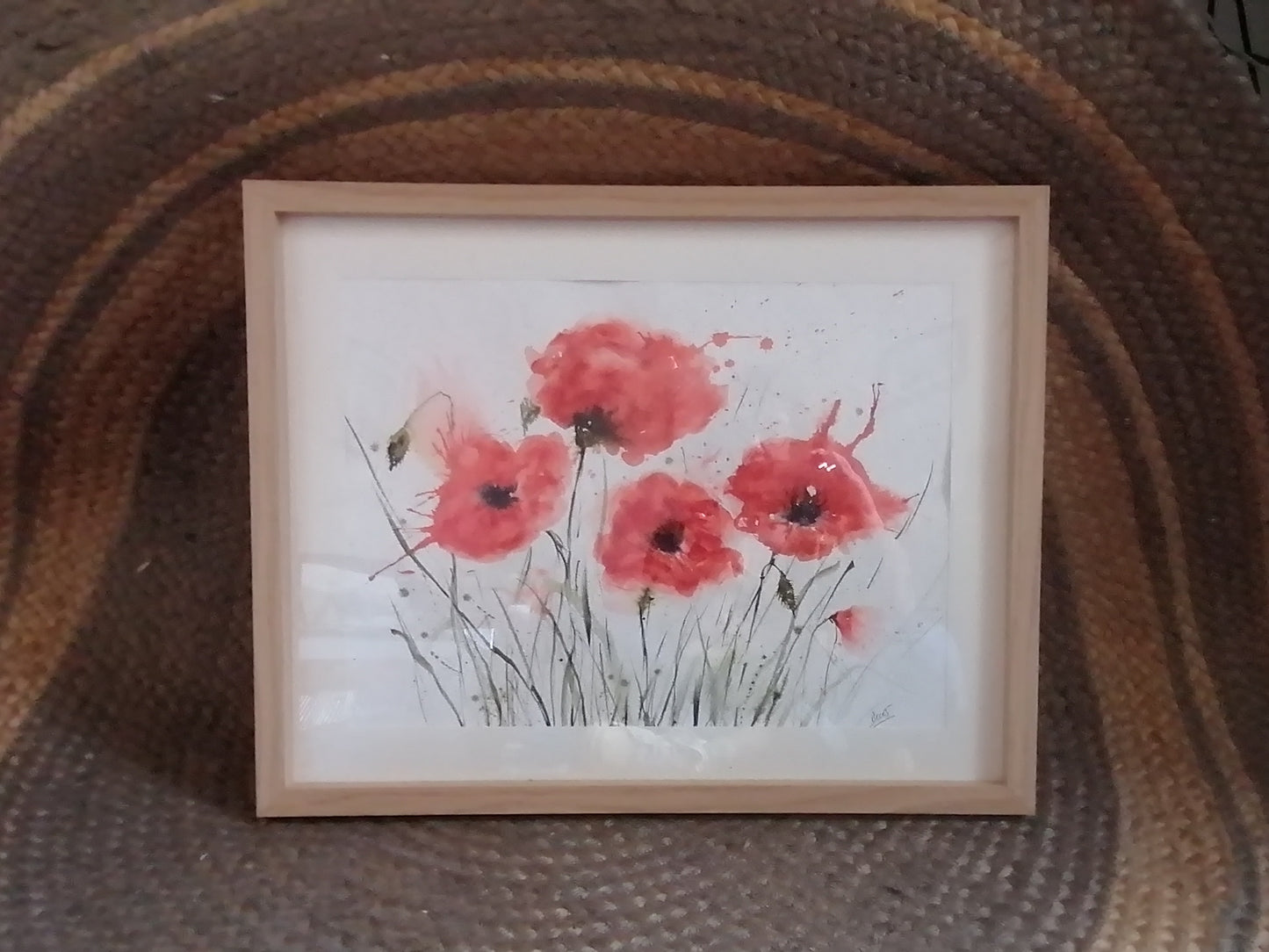 Coup de vent dans les coquelicots