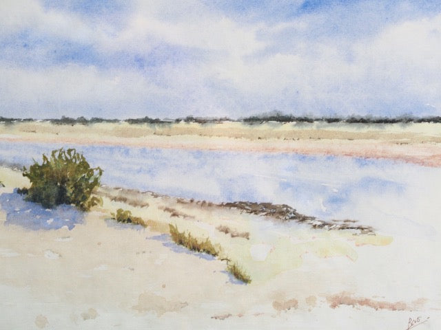 Lumière sur la pointe de Pen Bron