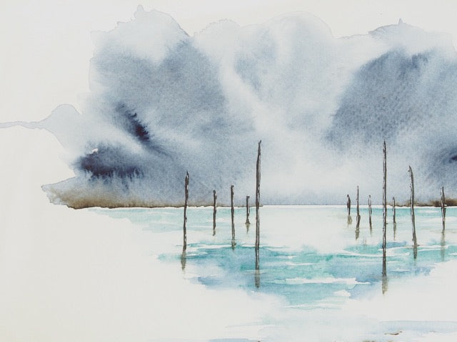 Ciel d'orage sur les Pignots
