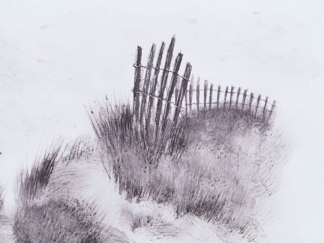 Monochrome dans les dunes de Pen Bron