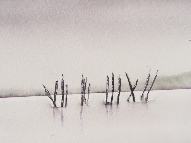 Les Pignots dans le brouillard