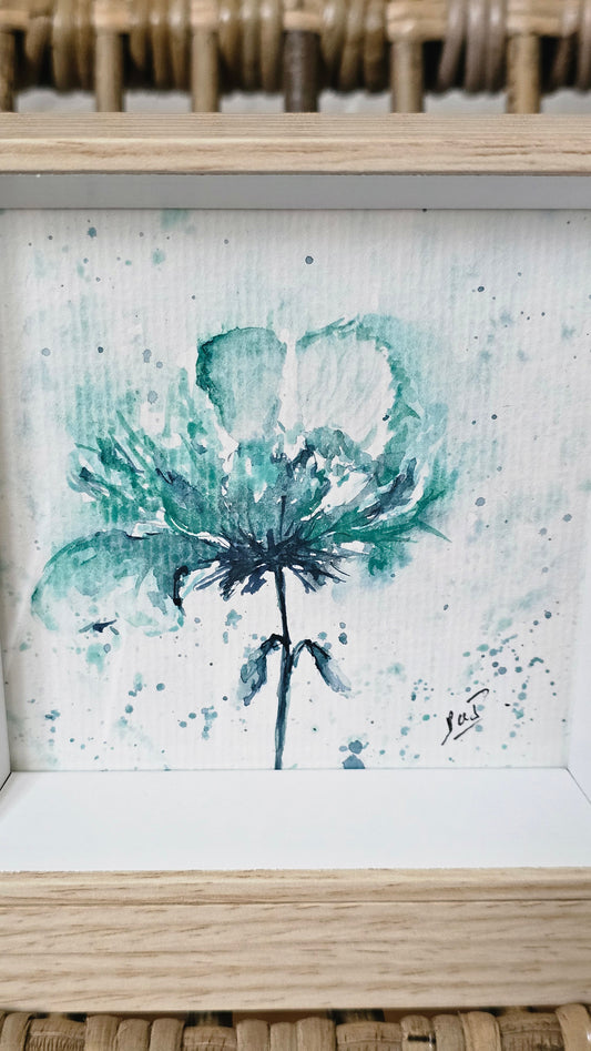 Et pourquoi pas une fleur turquoise ?