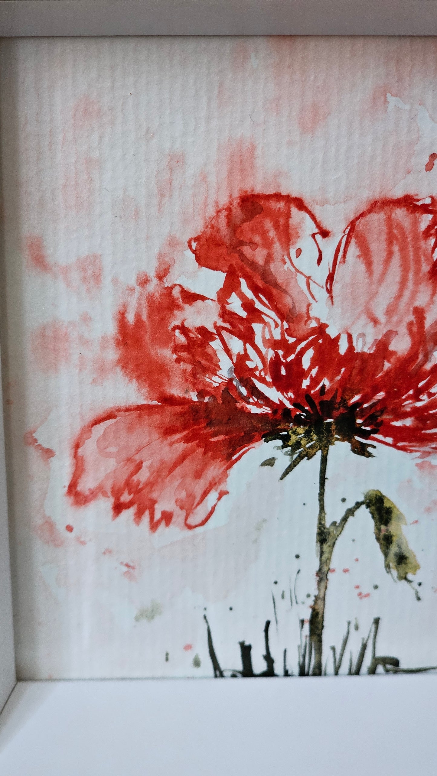 La fleur rouge