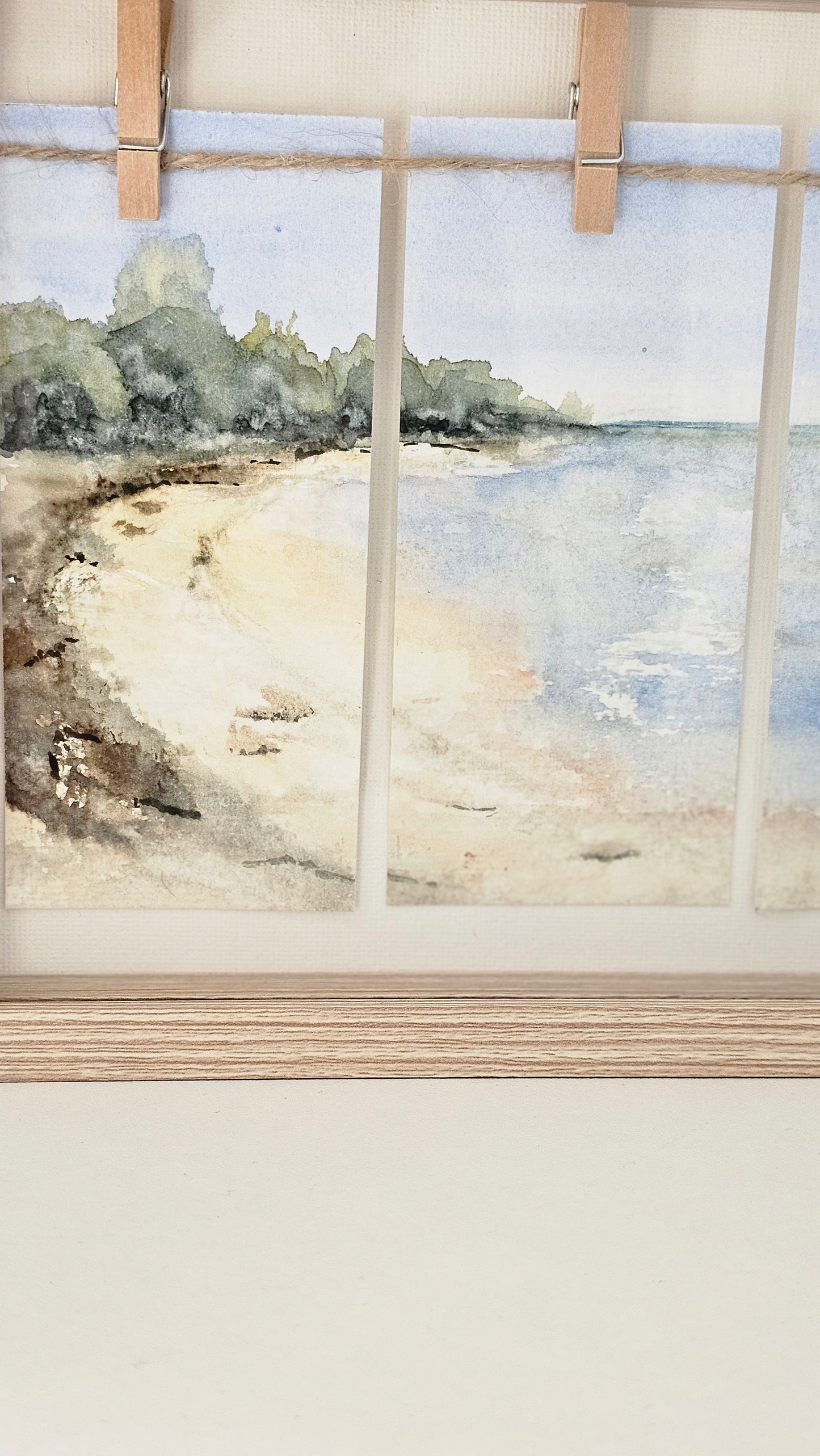 Pen bron en triptyque
