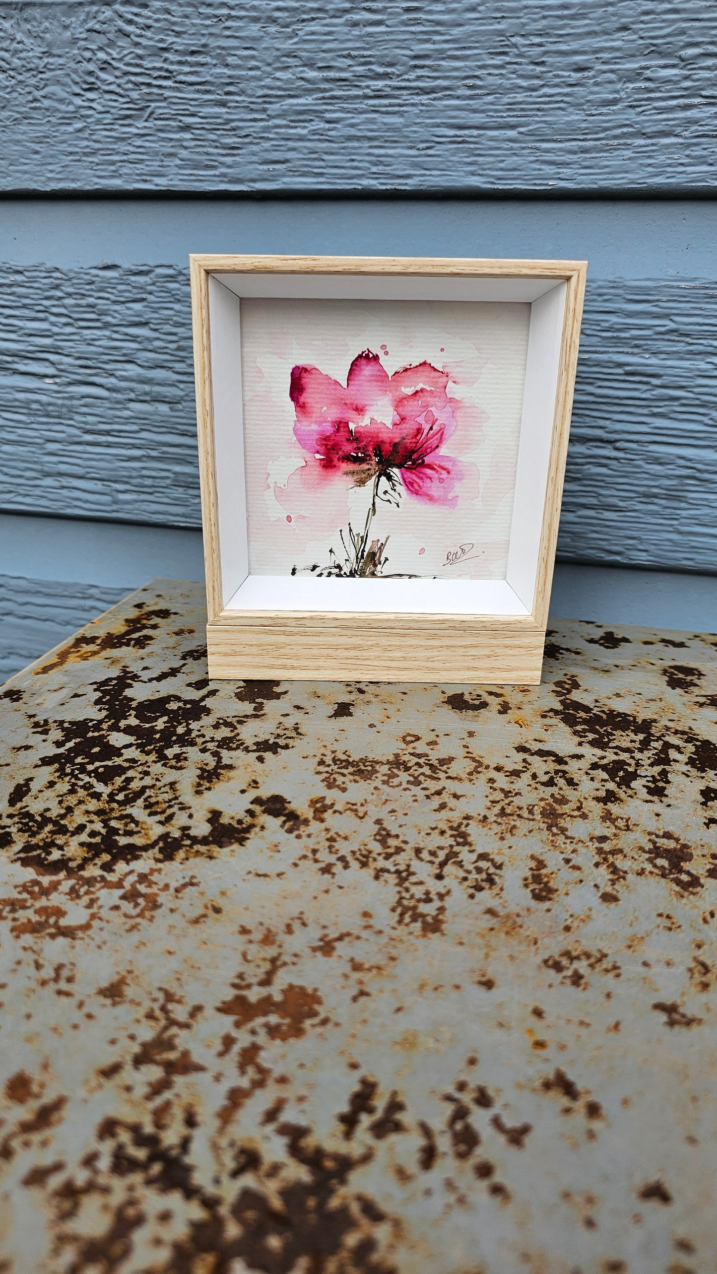 La fleur rose