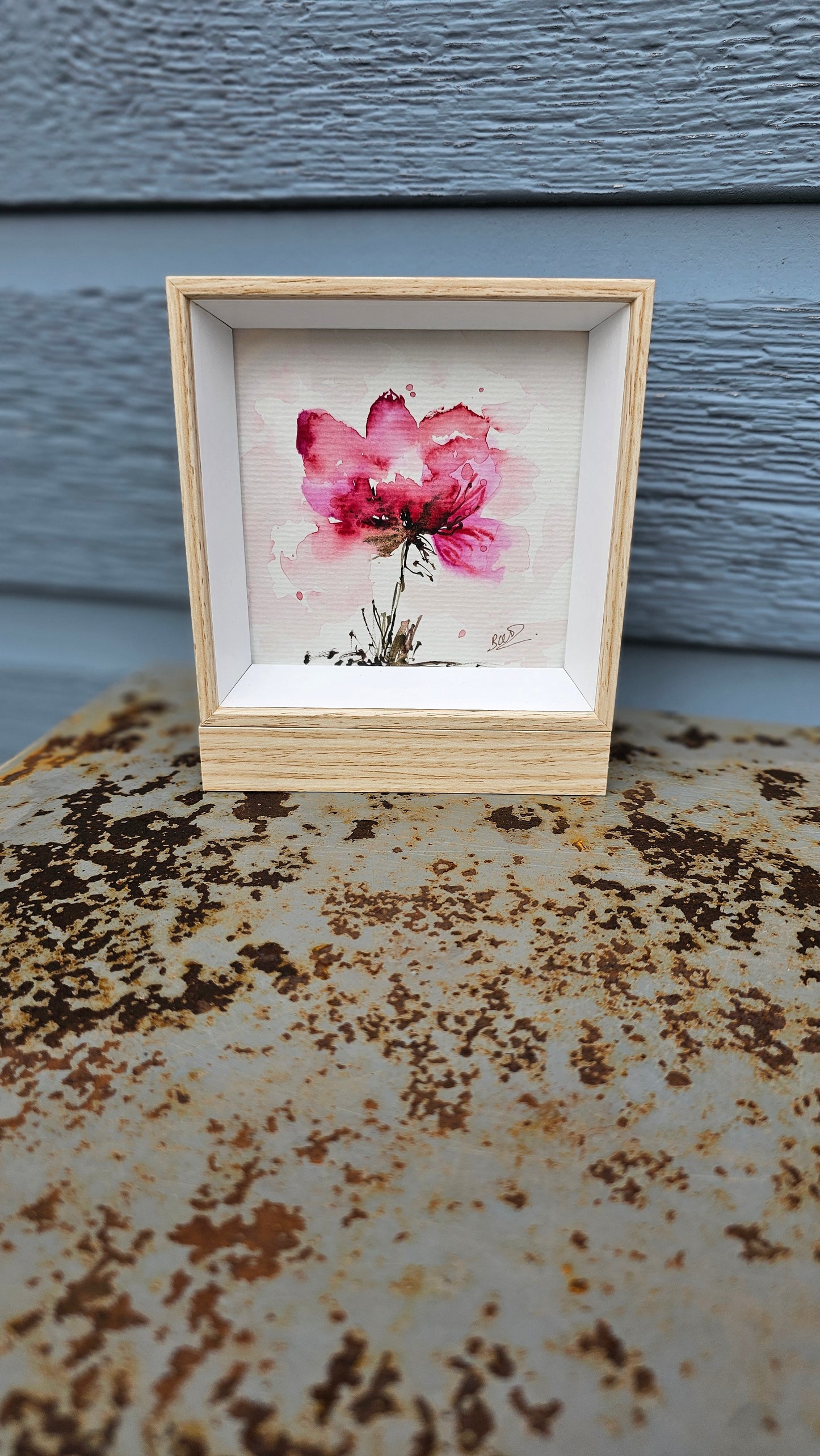 La fleur rose